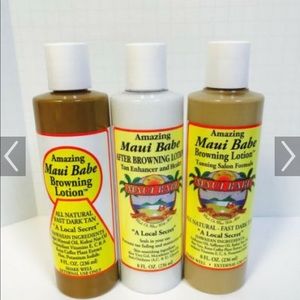 Maui Babe  Browning lotion&after lotion